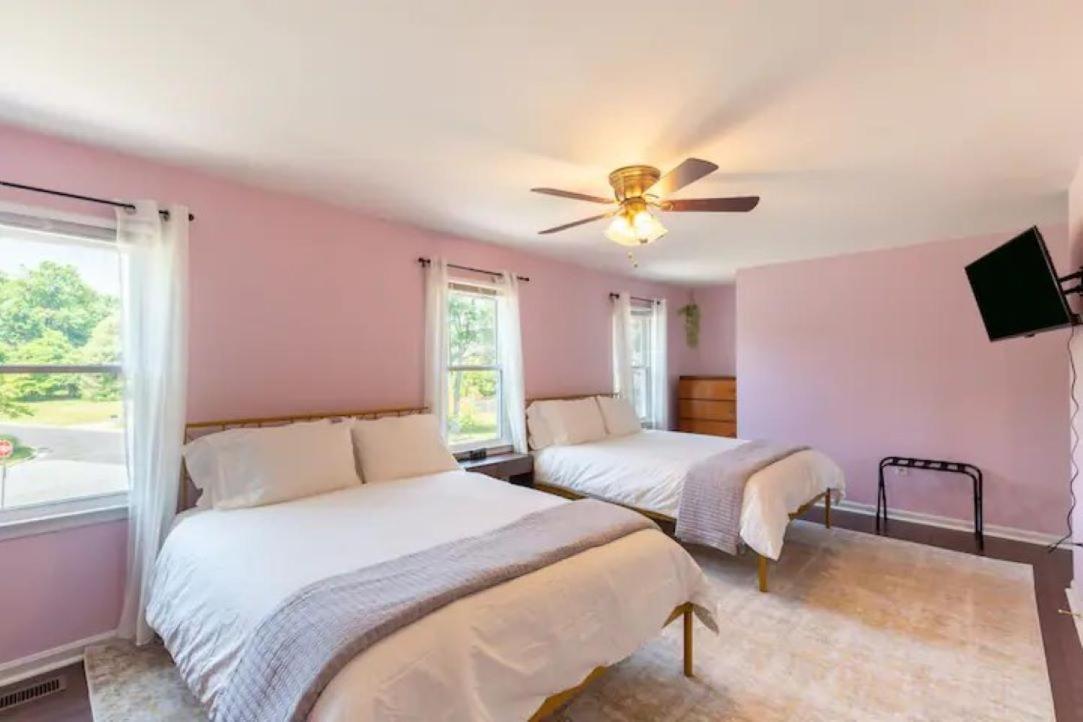 Lrge 5 Bedroom 9 Beds Near Dc-Pool, Hot Tub, Gym, Game Rm, Fire Pit Бауи Екстериор снимка